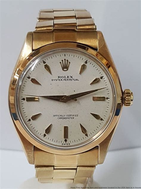 1960 gold rolex